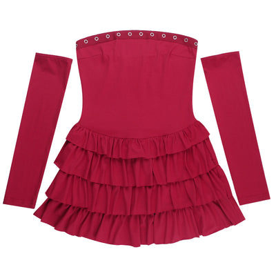 Asymmetric Bodycon Mini Dress - Long Sleeve Knit - Fashions Envy