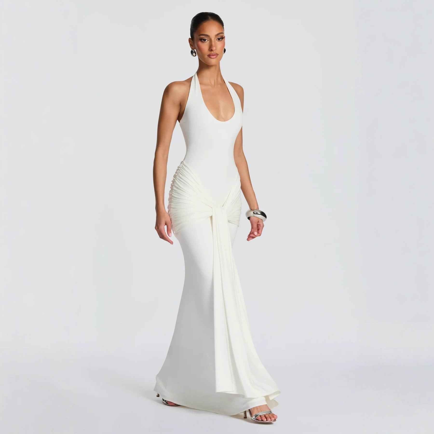 Fashionable Minimalist And Slim Fit Womens Dress