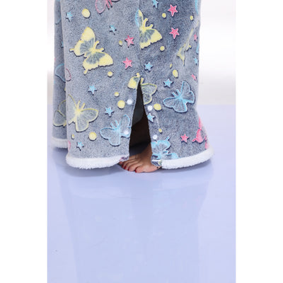 Hooded Blanket Sweatshirt - Sherpa Wearable Style
