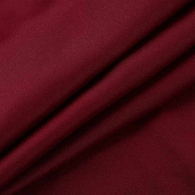 Burgundy Strapless Satin Maxi Dress - Slim Fit Prom Gown
