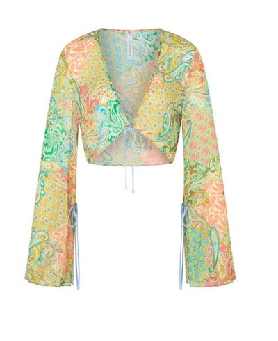 Printed Halter Swimwear Collection - Mix Match 4 Styles
