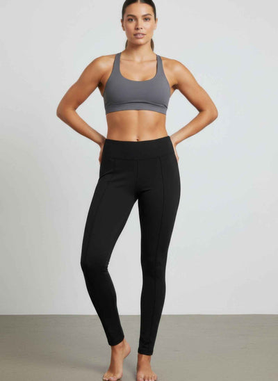 Slim Pull On Ankle Pants - Stretch Knit Polished Fit