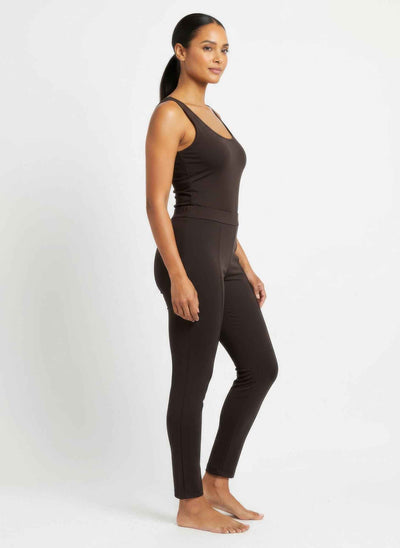 Slim Pull On Ankle Pants - Stretch Knit Polished Fit