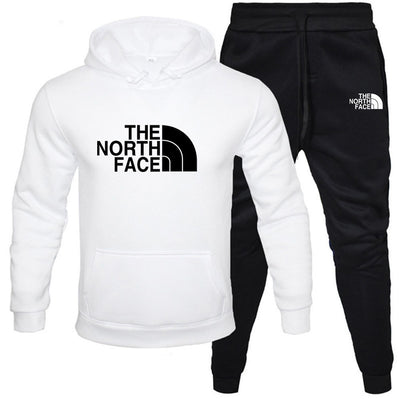 Fleece Hoodie Set - Pullover Sweatshirt Two-Piece