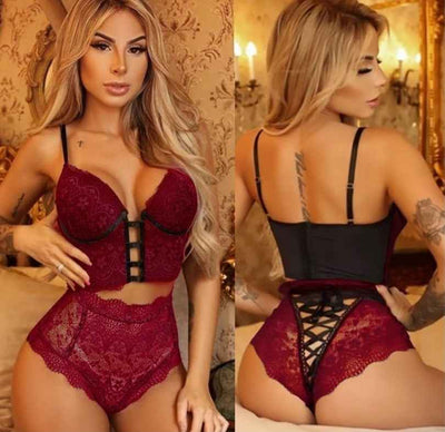 Sexy Lingerie Seductive Lace Set