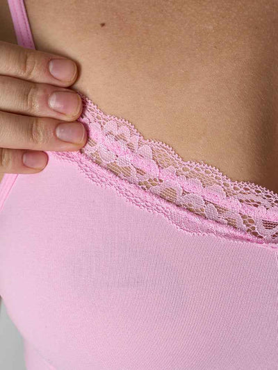Seamless Sculpting Bodysuit - Sexy Lace Thong