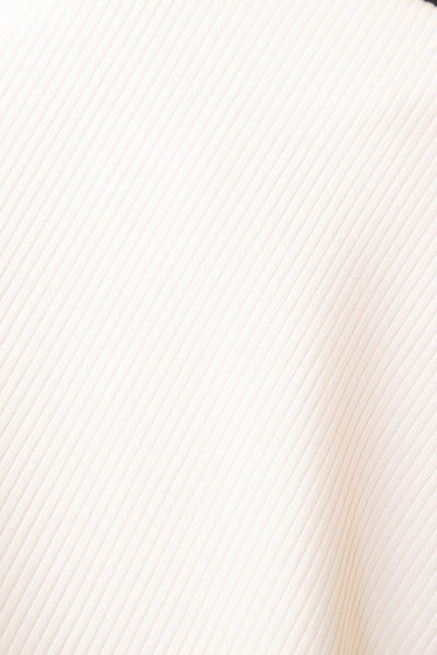 Ribbed V-neck Sleeveless Tank Top