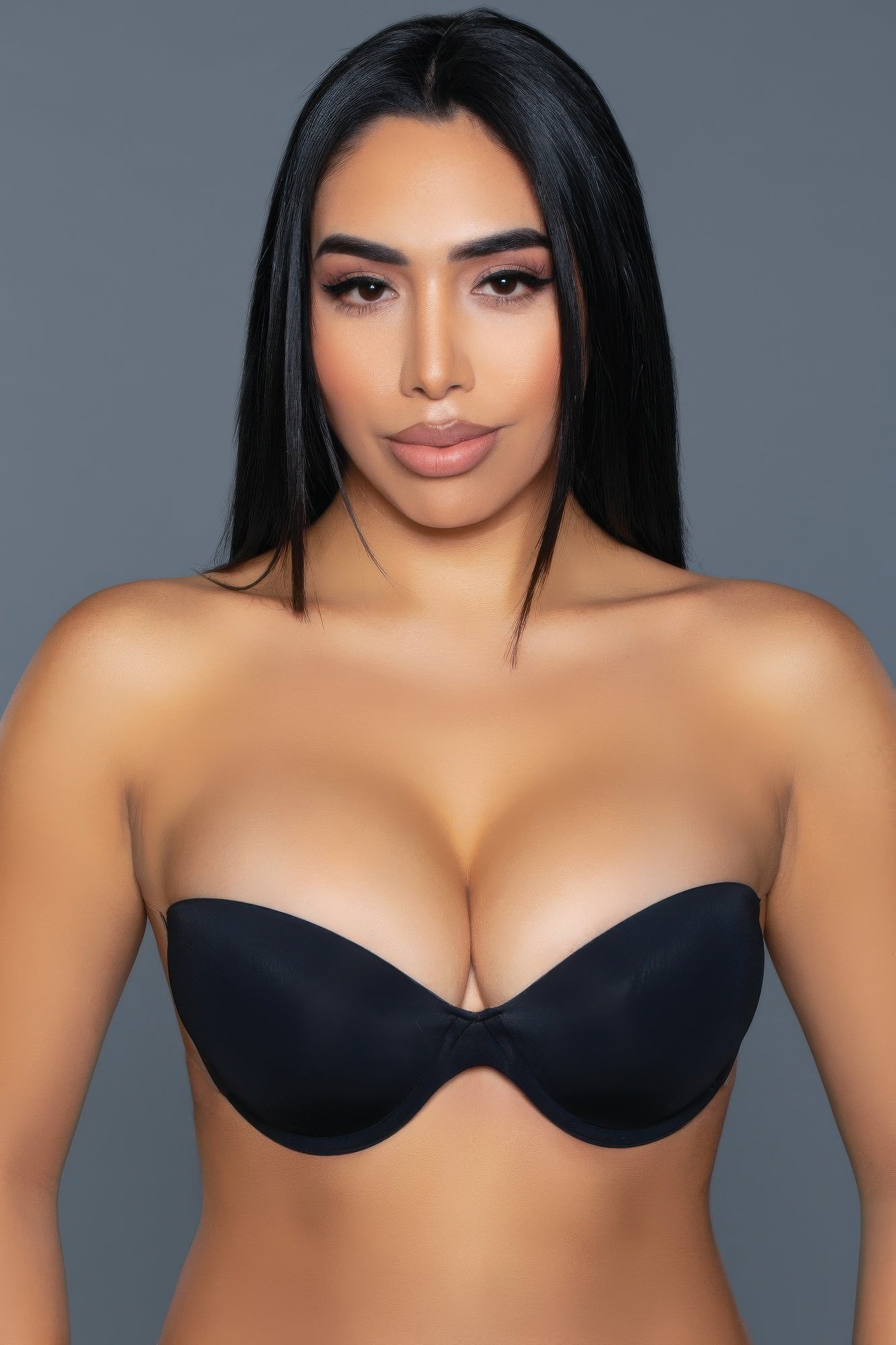 Strapless Adhesive Bra - Invisible Underwire Cups Look - Fashions Envy