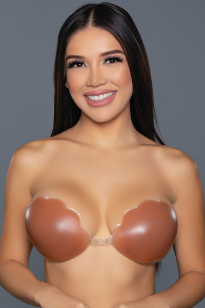 Seamless Silicone Bra - Scalloped Edge Finish - Fashions Envy