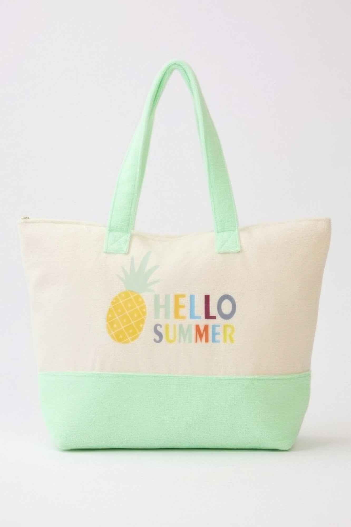 Hello Summer Terry Tote