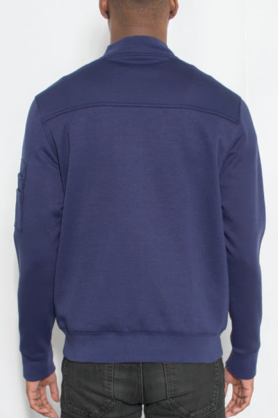 Zip-Up Jacket - Lightweight Cotton Men's Casual - Fashions Envy