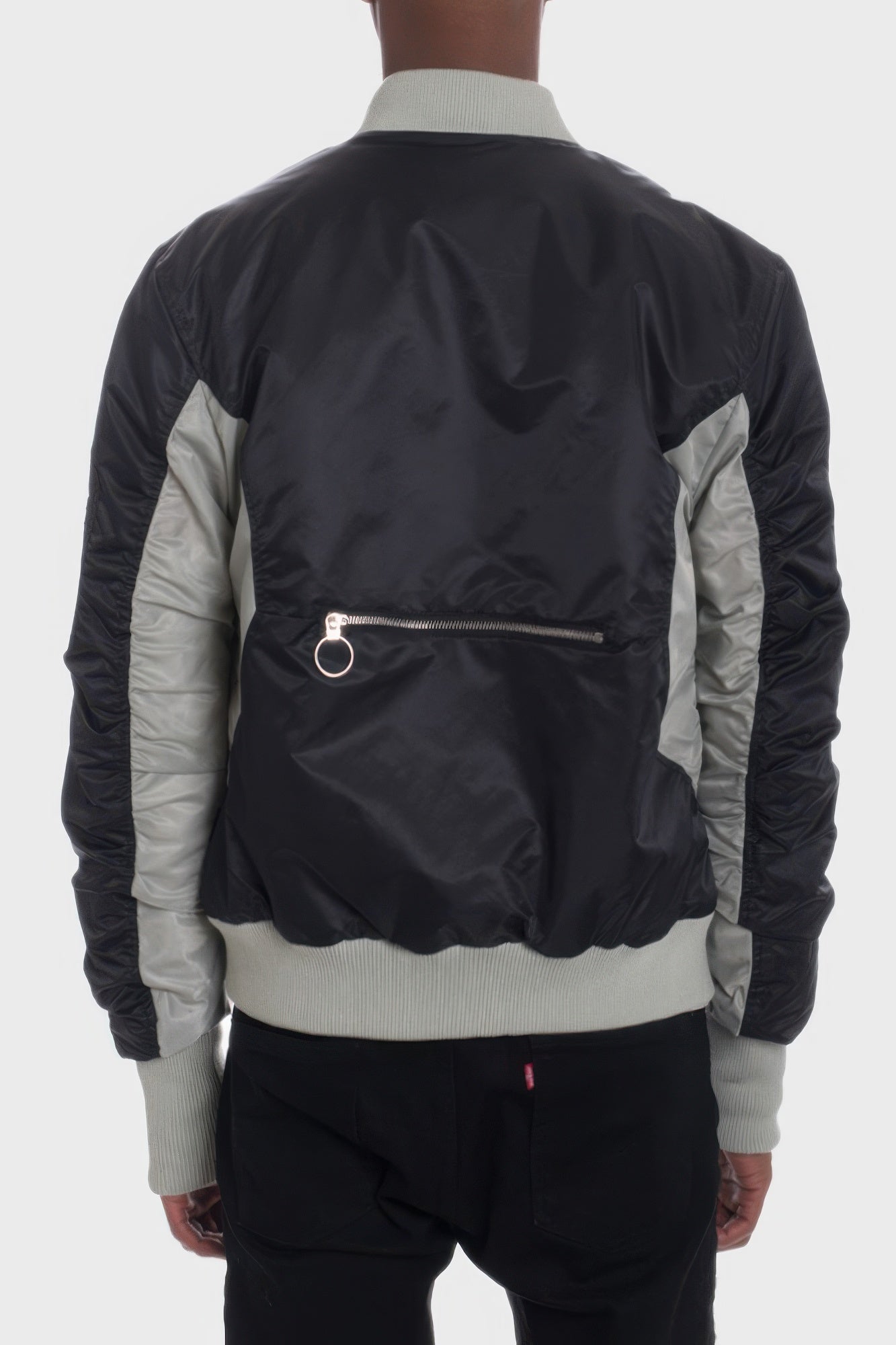 Bomber Jacket - Two Tone Color Block Men's Tactical - Fashions Envy
