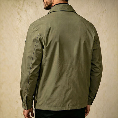 Cross-border Foreign Trade Wholesale Autumn New Men's Jacket Large Size Lapel Multi-pocket Trend All-match Work Coat Men