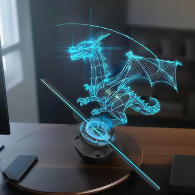 3D Hologram Fan Projector - 224 LED Display - Fashions Envy