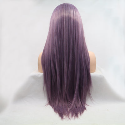 13*3" Lace Front Wigs Synthetic Long Straight 24" 130% Density - Fashions Envy
