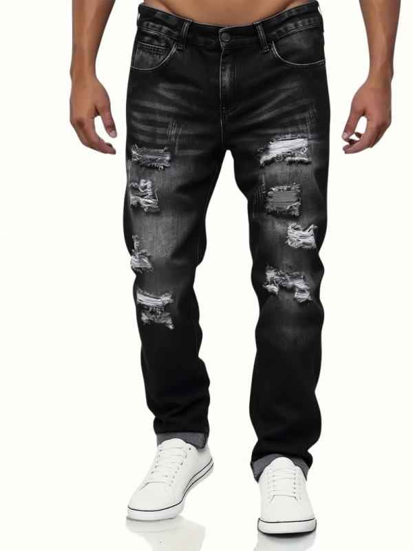 Shanxi Stretchy Slim Straight Pants