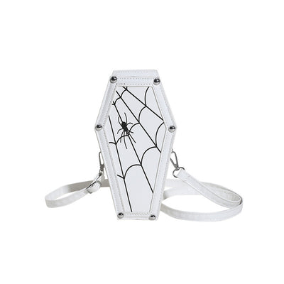 Coffin Bag - Gothic Halloween Crossbody Purse