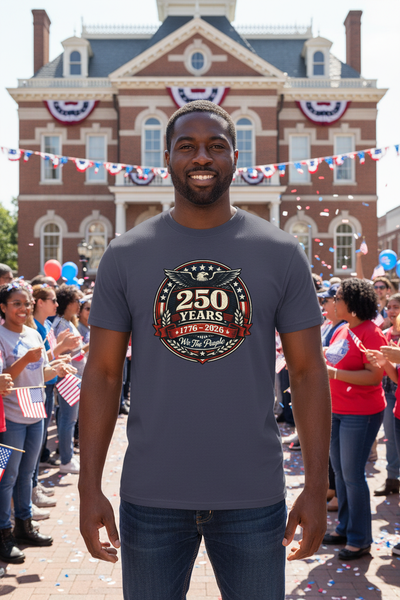 Comfort Colors T-Shirt - We The People 250 Years - Fashions Envy