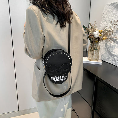 Skull Bag - Halloween Crossbody Shoulder Purse