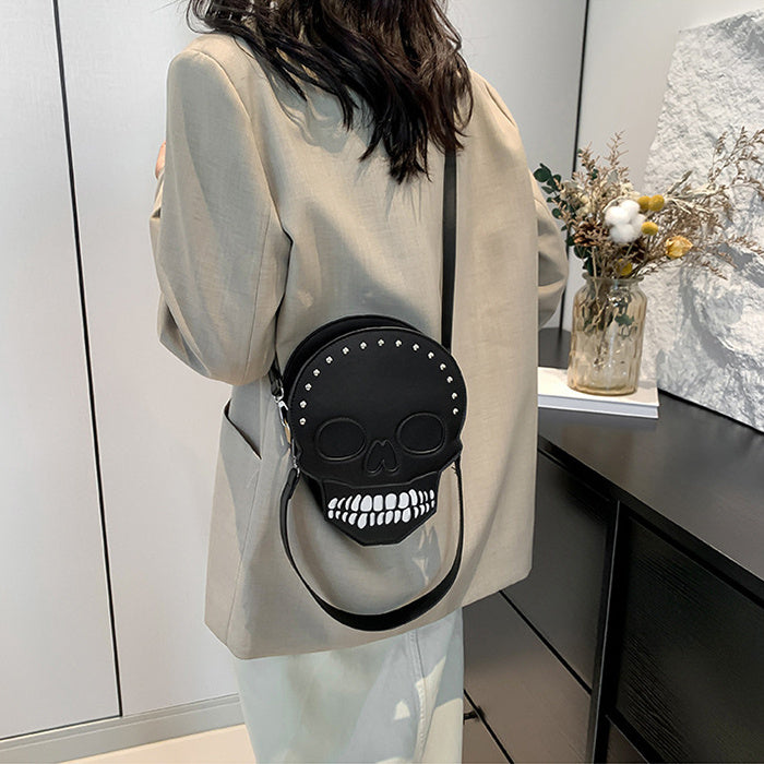 Skull Bag - Halloween Crossbody Shoulder Purse