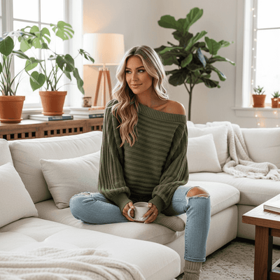 Cozy Home - Olive Green