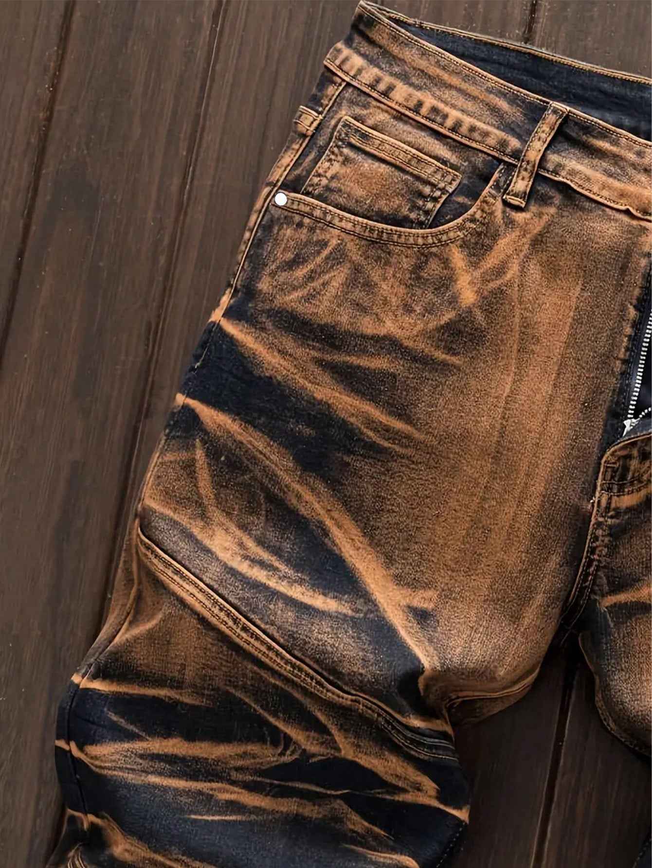Shanxi Stretchy Slim Straight Pants