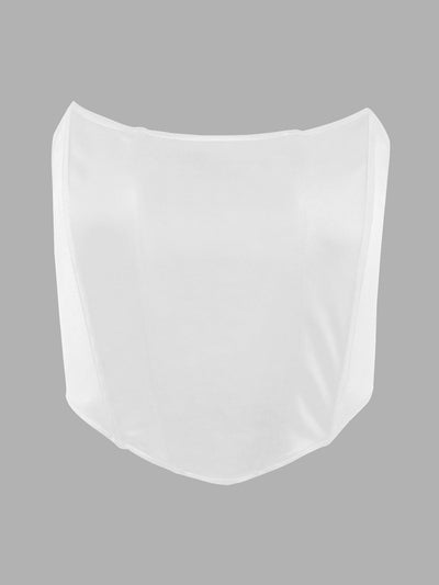 Cropped Hi-point Tube Cropped Top