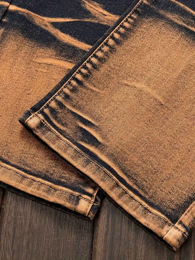 Shanxi Stretchy Slim Straight Pants