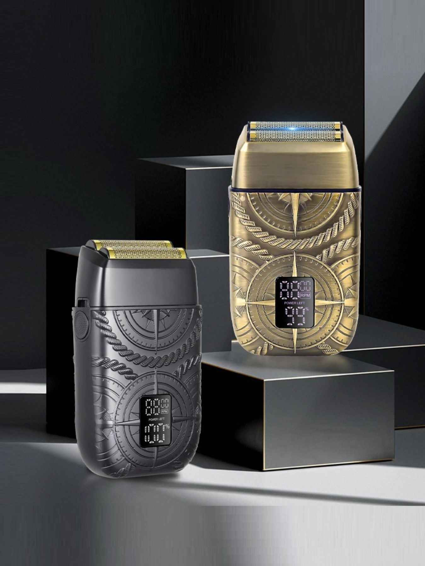 Electric Foil Shaver LED Display - Waterproof Rechargeable