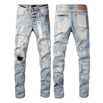 Stretchy Slim Straight Pants