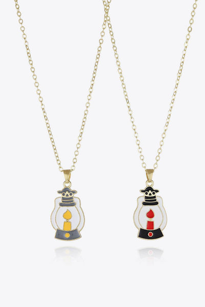 Two-Piece Halloween Theme Necklace Set - Fashions Envy