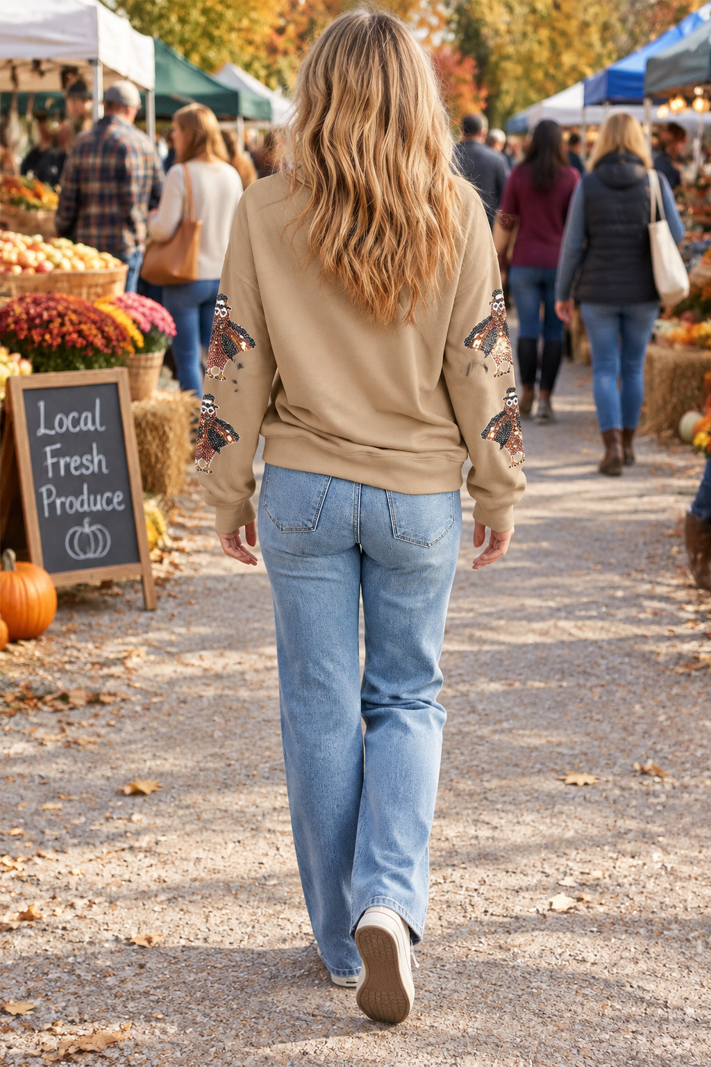 First Thanksgiving sweatshirt image