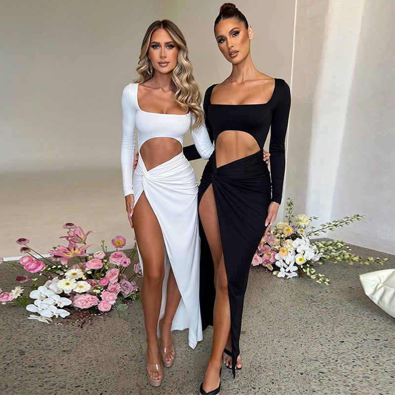 What's a Good Maxi Dress for Formal Events? Side Cutout Style – Fashions Envy