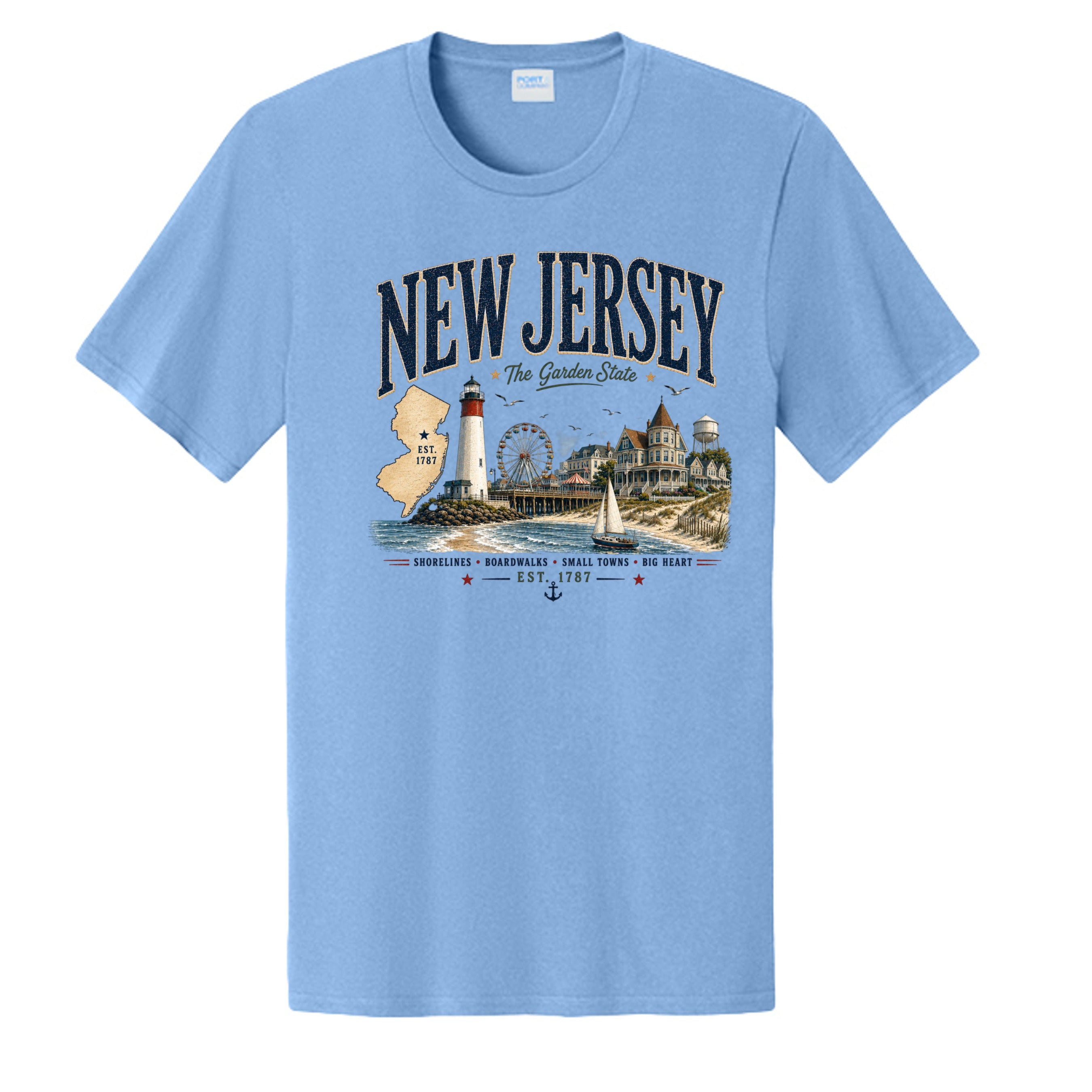 Carolina Blue - PC43 - FRONT
