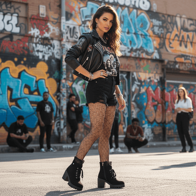 Chunky Heel Martin Boots - Lace-Up Platform Ankle Boots - Fashions Envy