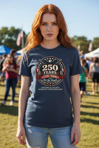 Comfort Colors T-Shirt - We The People 250 Years - Fashions Envy