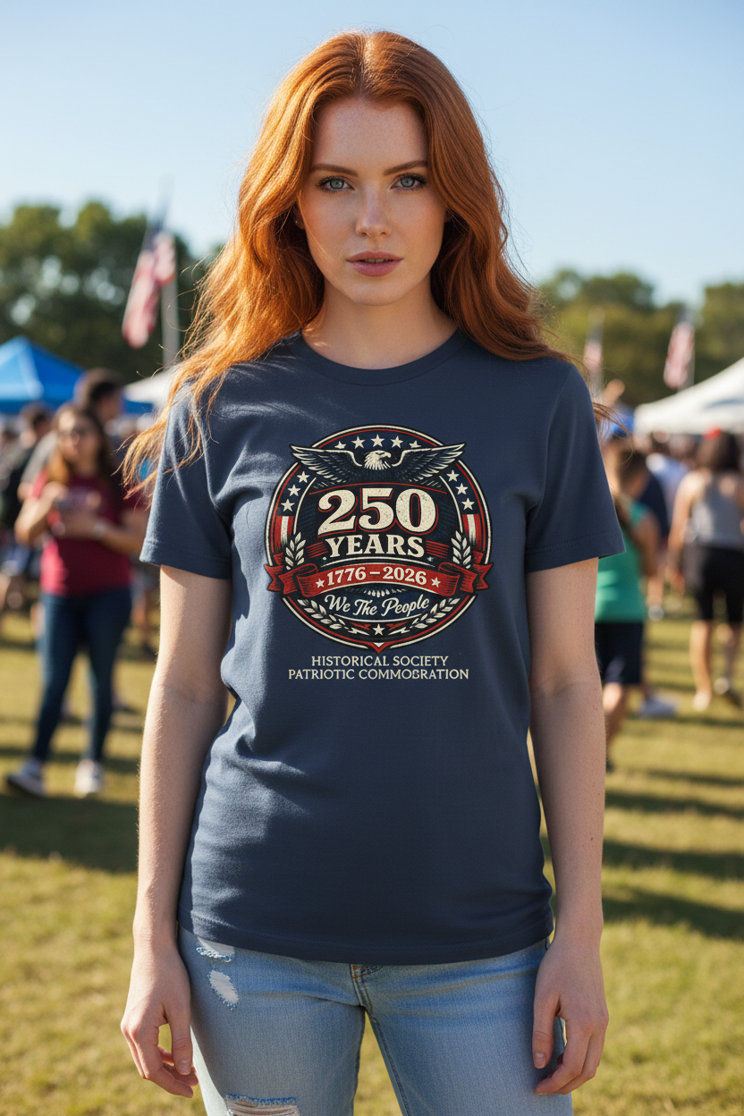Comfort Colors T-Shirt - We The People 250 Years - Fashions Envy