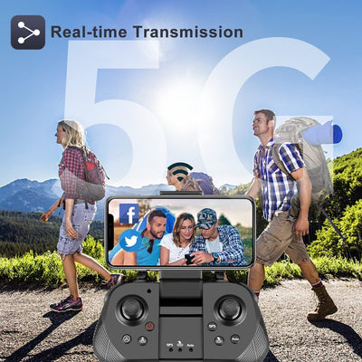 2025 RC Drone 4K Camera GPS - Beginner Quadcopter with 2 Batteries & Bag - Fashions Envy