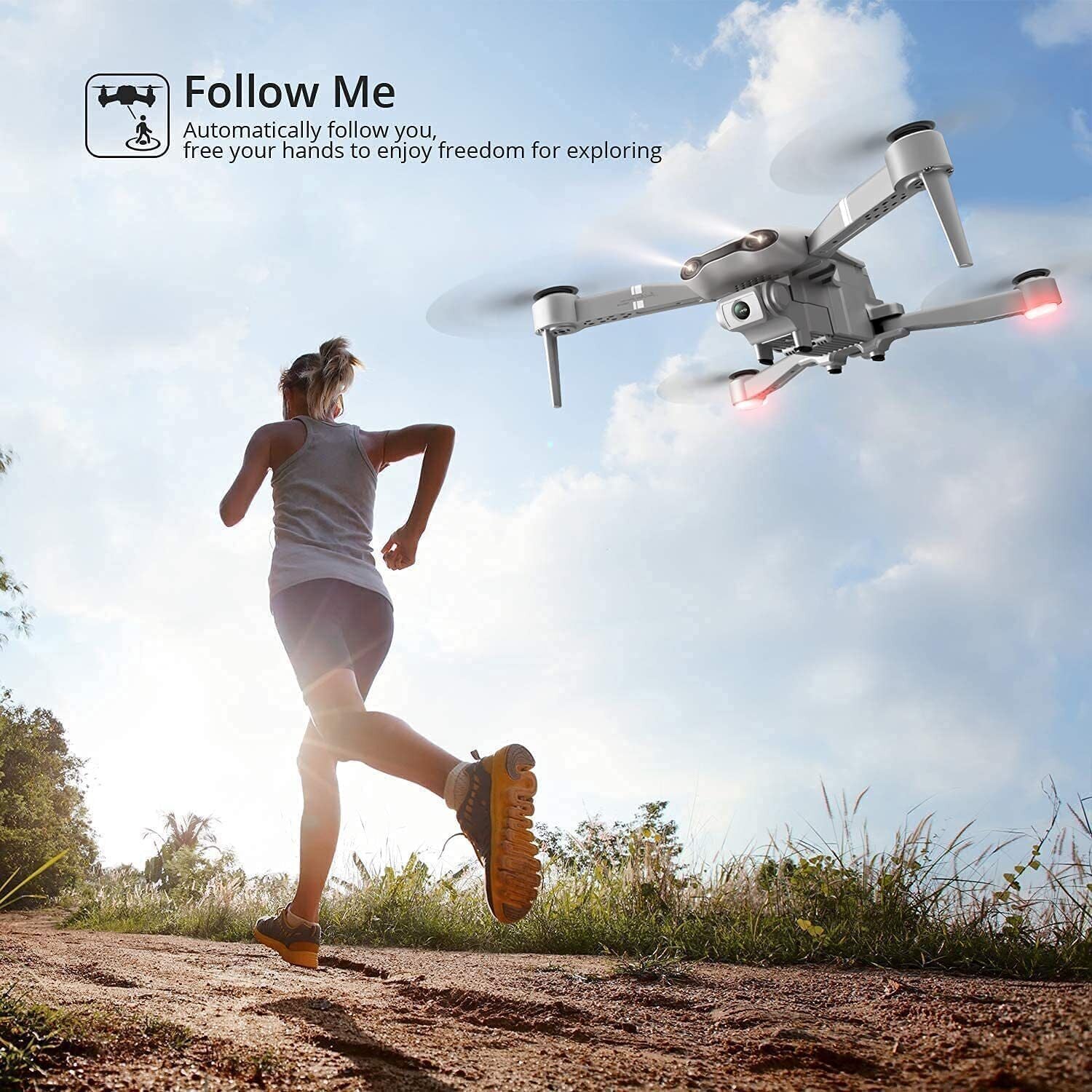 2025 RC Drone 4K Camera GPS - Beginner Quadcopter with 2 Batteries & Bag - Fashions Envy