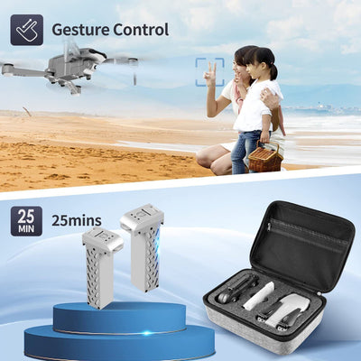 2025 RC Drone 4K Camera GPS - Beginner Quadcopter with 2 Batteries & Bag - Fashions Envy
