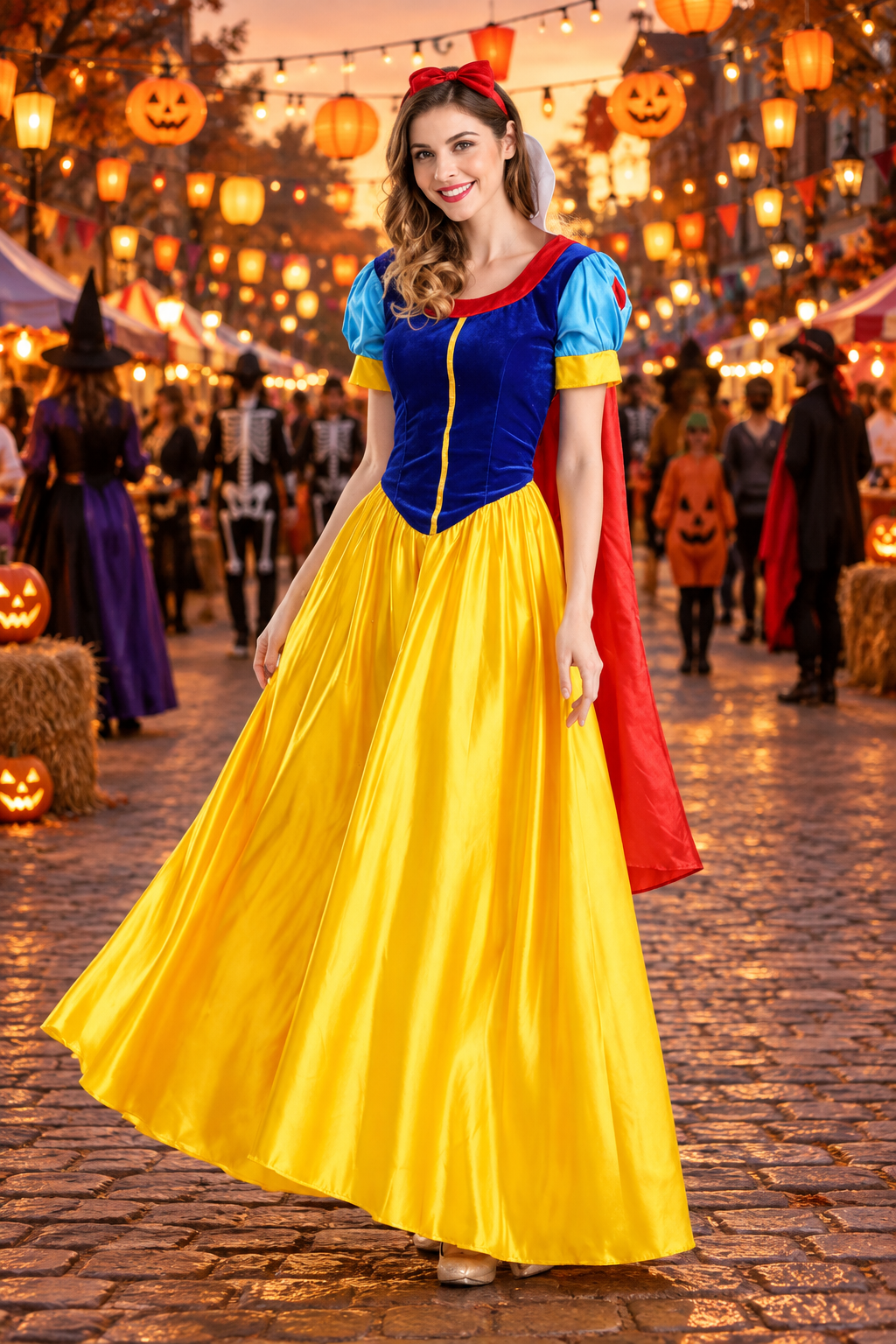 Slot 3 costume at a Halloween street festival